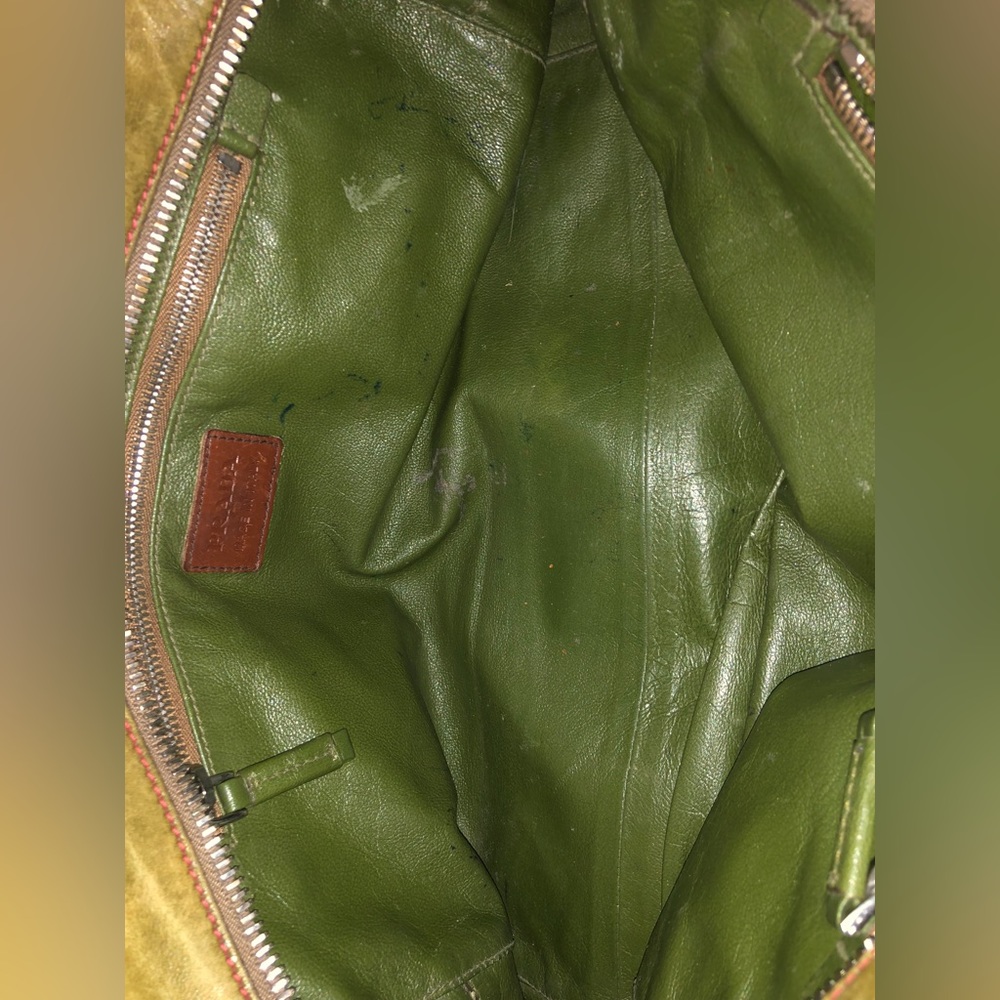 Prada Green Leather Handbag - Picture 6 of 6